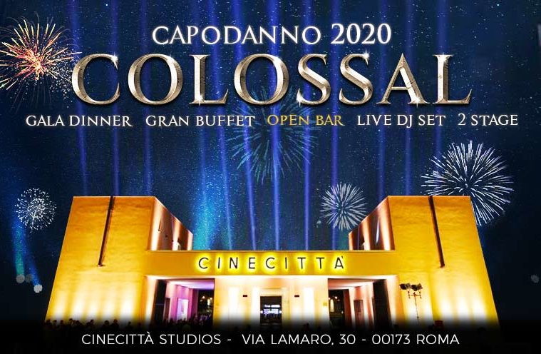 Capodanno Cinecittà Studios: il Colossal 2022 di Roma
